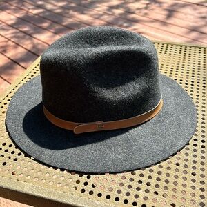 Billabong Gray Wool Wide Brim Hat